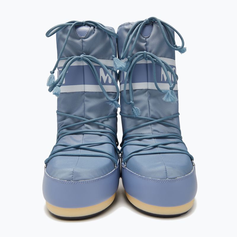 Donna Moon Boot Icon Nylon elefante grigio stivali da neve 9