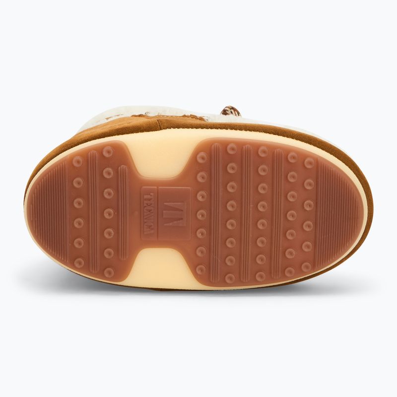 Moon Boot Icon Low Shearling da donna, stivali da neve whisky/bianco sporco 4