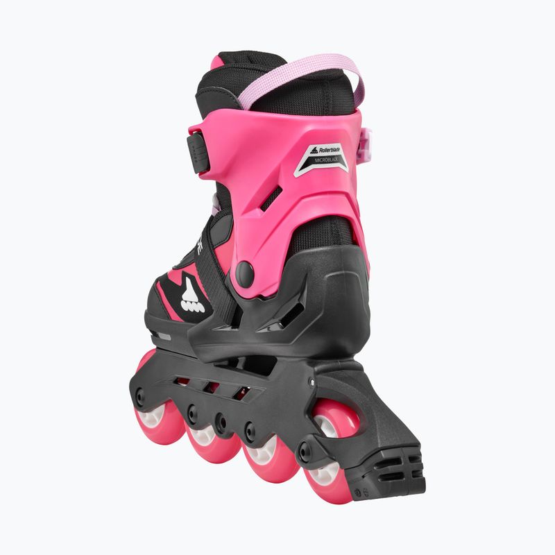 Pattini per bambini con protezioni Rollerblade Microblade Combo Jr black/pink 4