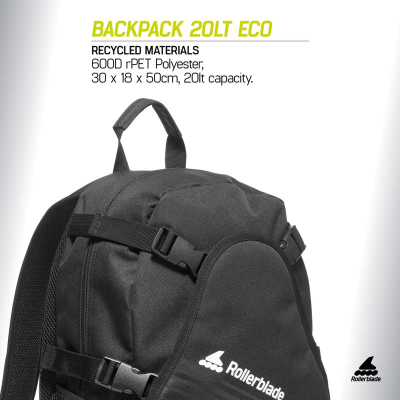 Zaino Rollerblade LT 20 l Eco nero 3