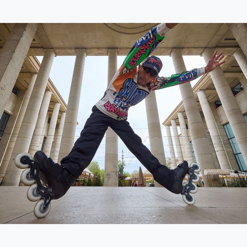 Pattini in linea da uomo Rollerblade Crossfire LX black/lime 12