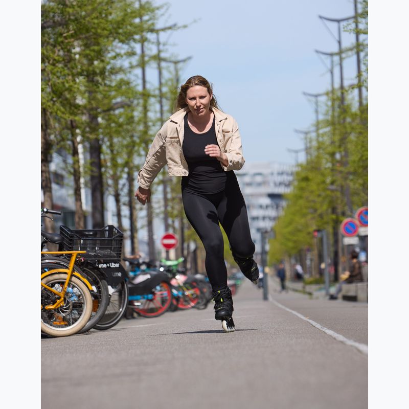 Pattini in linea da uomo Rollerblade Crossfire LX black/lime 13