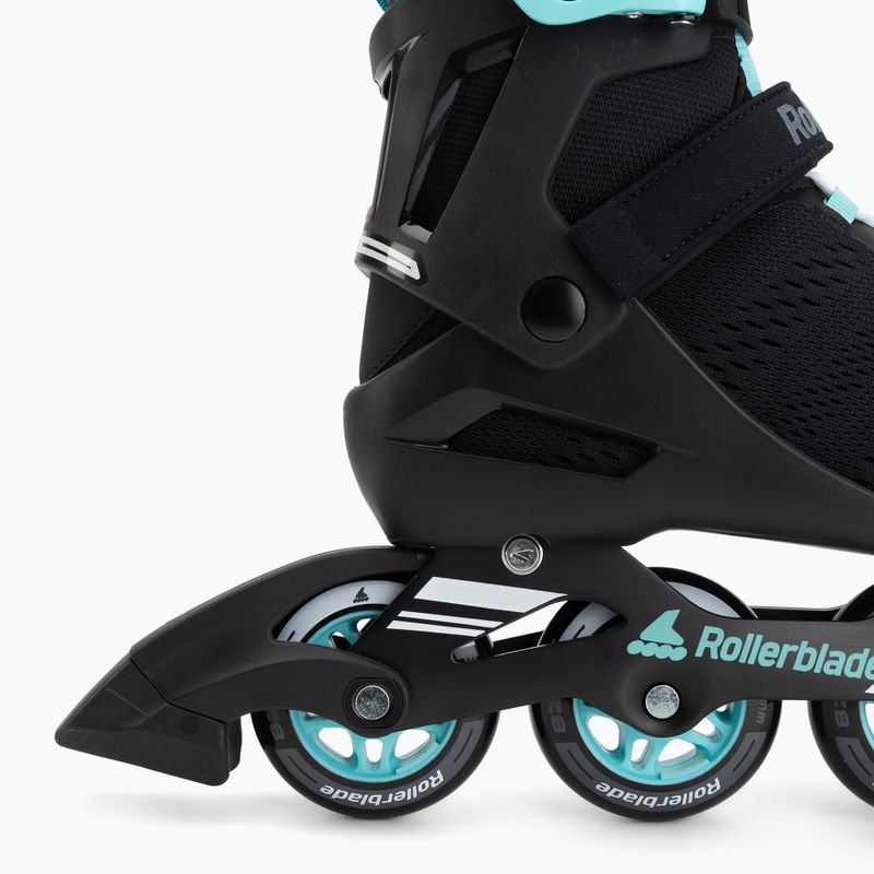 Pattini da donna Rollerblade Sirio 80 W nero/teal blue 6