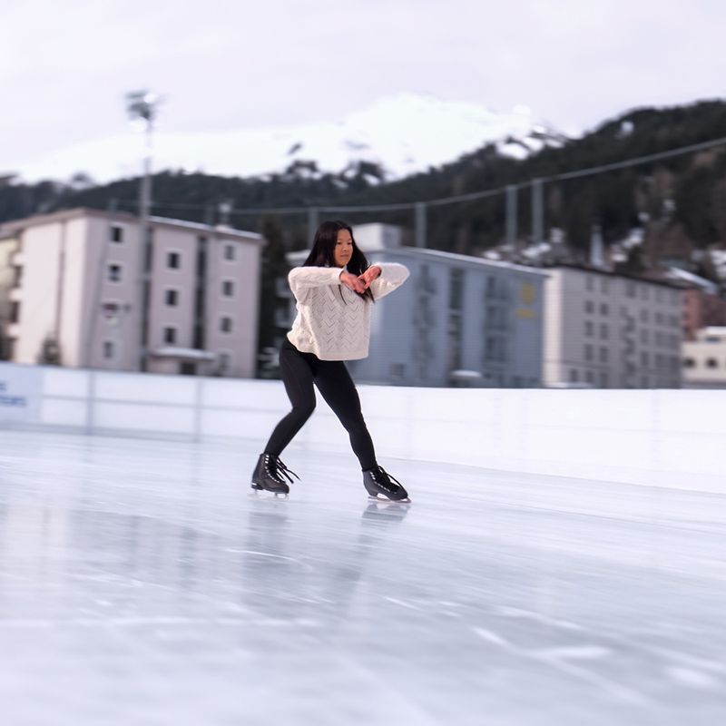 Pattini da ghiaccio donna Bladerunner Aurora W black 6