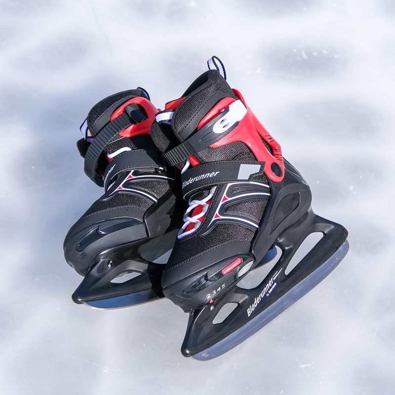 Pattini da ghiaccio per bambini Bladerunner Micro Xt Ice black/red 6