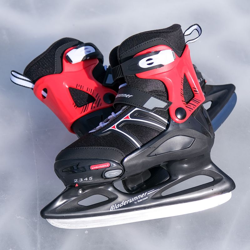 Pattini da ghiaccio per bambini Bladerunner Micro Xt Ice black/red 7
