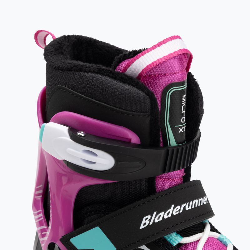 Pattini da ghiaccio per bambini Bladerunner Micro Xt Ice G black/fuchsia 6