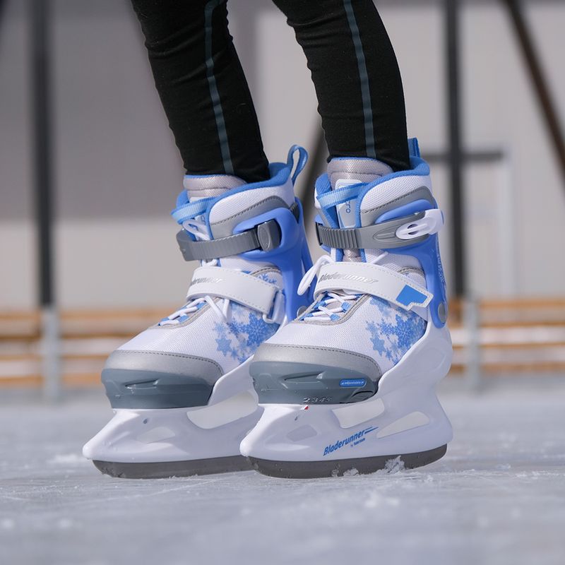 Pattini da ghiaccio per bambini Bladerunner Micro Ice G white/blue 8