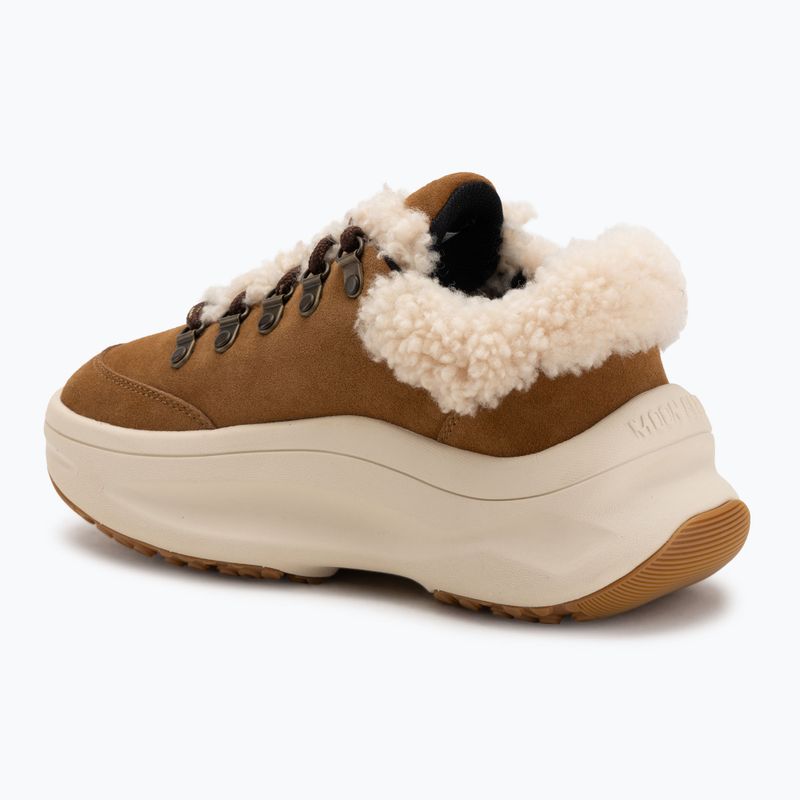 Donna Moon Boot Moon247 City Shearling stivali da neve cognac 3