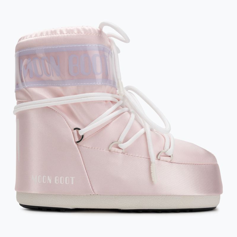 Donna Moon Boot Icon Low Stivali da neve rosa perlato 2