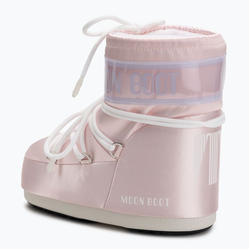 Donna Moon Boot Icon Low Stivali da neve rosa perlato 3