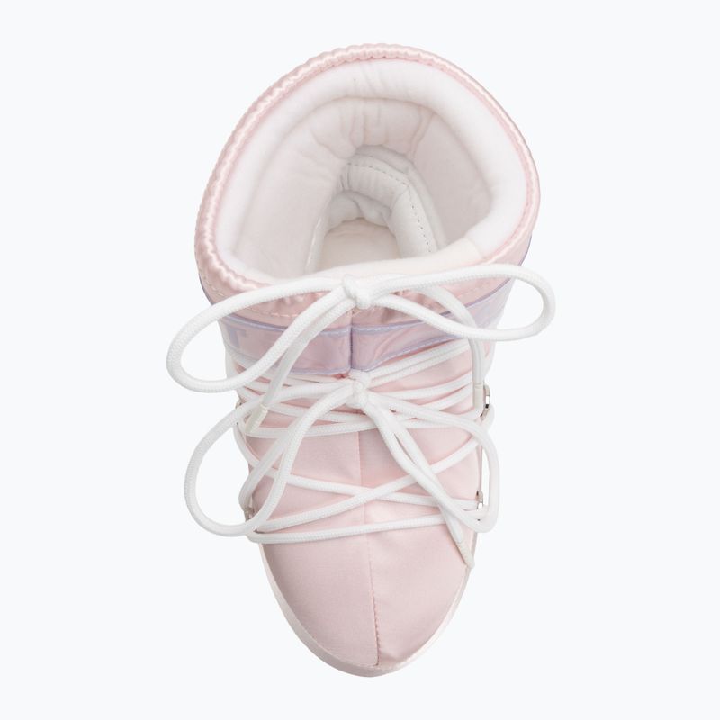 Donna Moon Boot Icon Low Stivali da neve rosa perlato 5