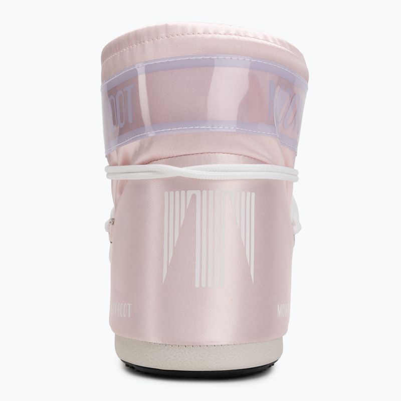 Donna Moon Boot Icon Low Stivali da neve rosa perlato 6