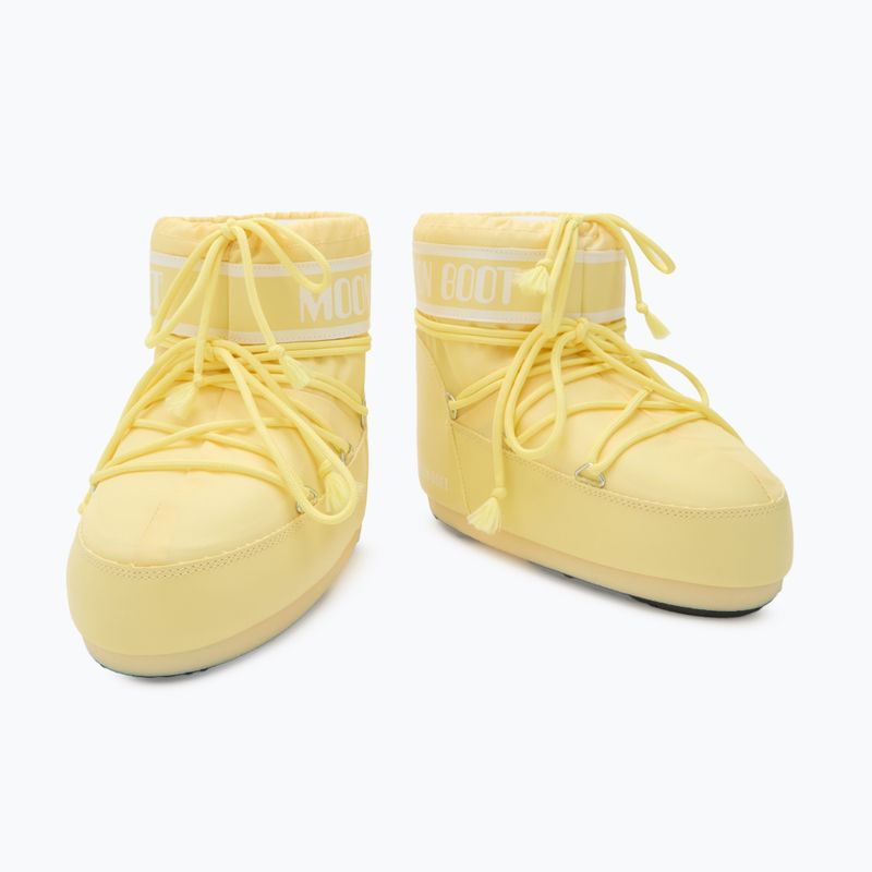 Stivali da neve donna Moon Boot Icon Low Nylon giallo chiaro 2