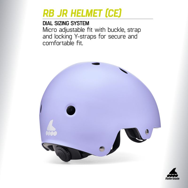 Casco per bambini Rollerblade RB CE Jr lilac 6