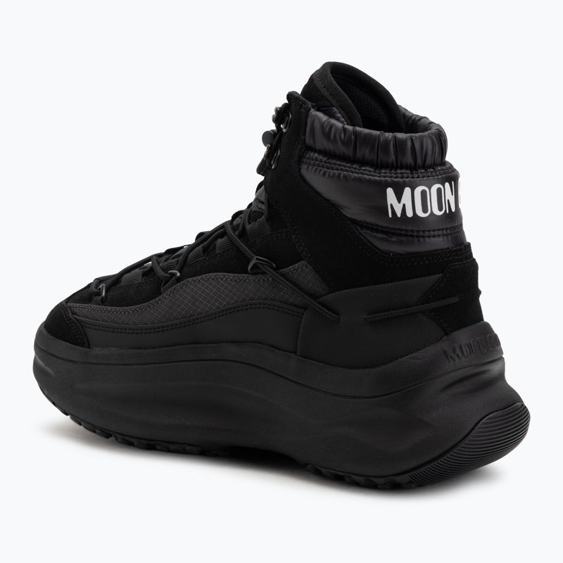 Moon Boot stivali da neve da uomo Moon247 Xlace Mid nero 3
