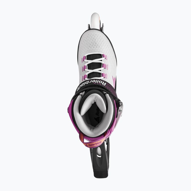 Pattini in linea da donna Rollerblade Macroblade 84 W light grey/violet/orange 7