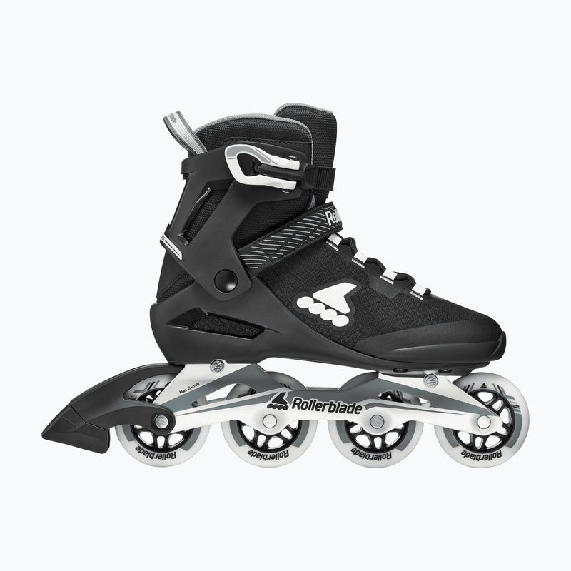 Pattini in linea da uomo Rollerblade Macroblade 80 black/grey 2