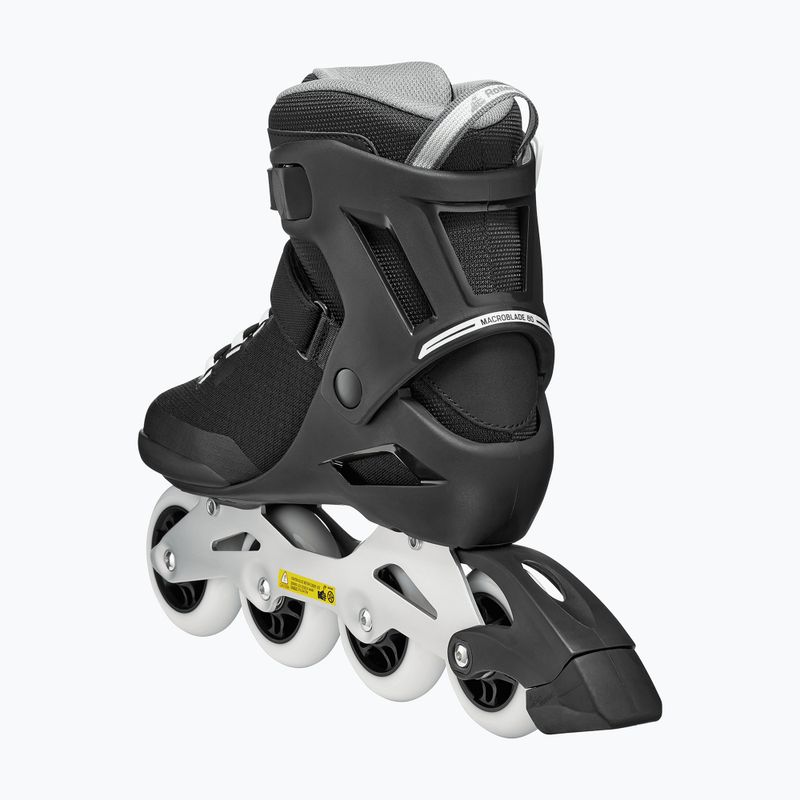 Pattini in linea da uomo Rollerblade Macroblade 80 black/grey 5