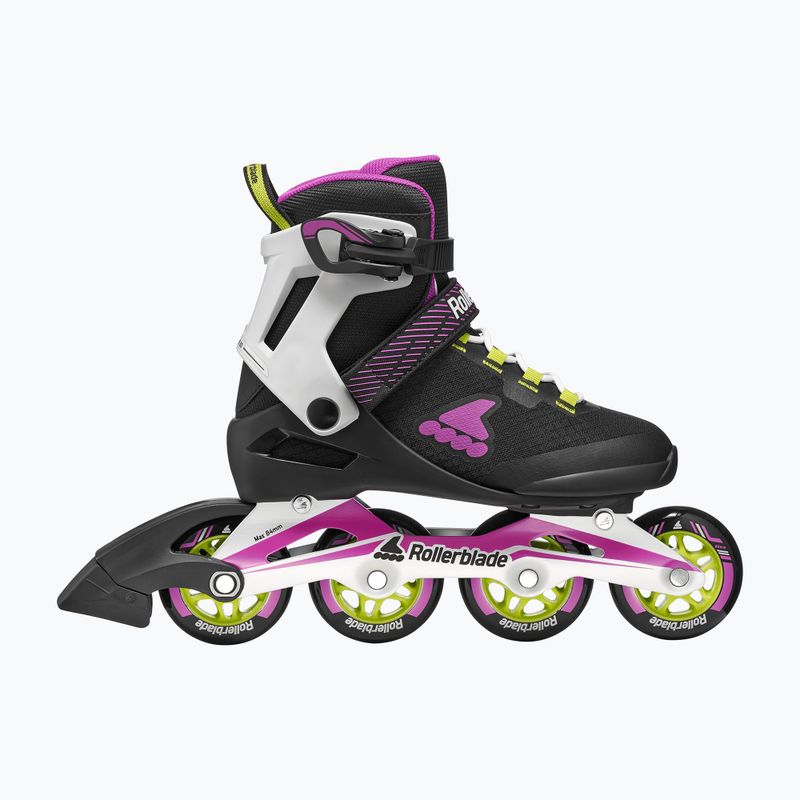Pattini in linea da donna Rollerblade Macroblade 80 W black/dark fuchsia 2