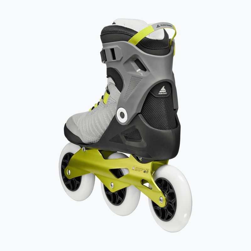 Pattini in linea da uomo Rollerblade Macroblade 110 Boa black/grey/lime 6