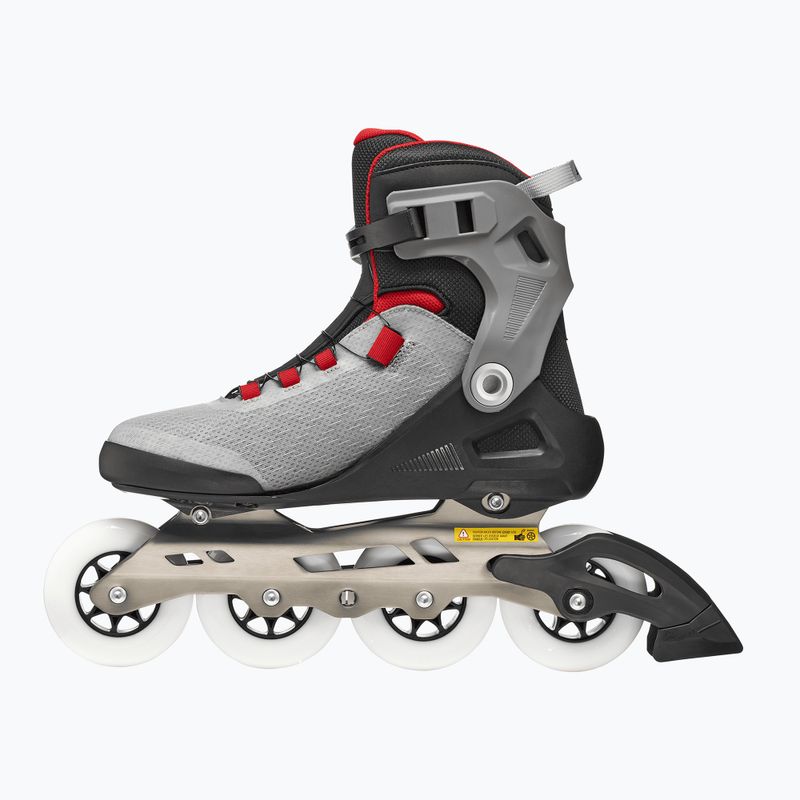 Pattini in linea da uomo Rollerblade Macroblade 90 Boa black/grey/red 3