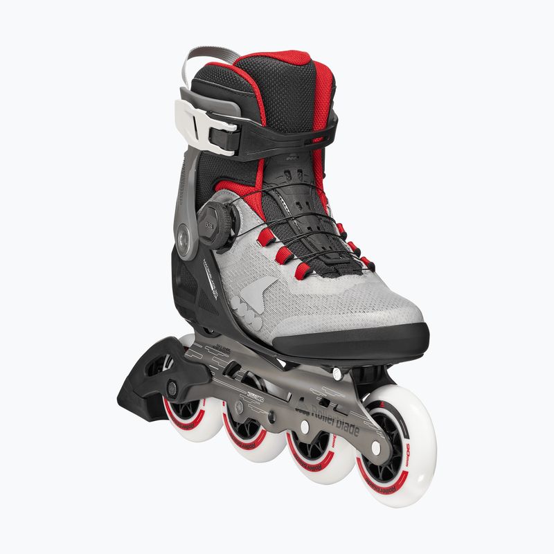 Pattini in linea da uomo Rollerblade Macroblade 90 Boa black/grey/red 5
