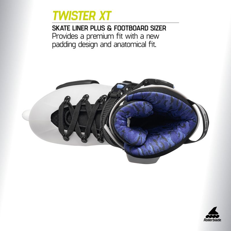 Pattini Rollerblade Twister Xt grey pearl/periwinkle 10