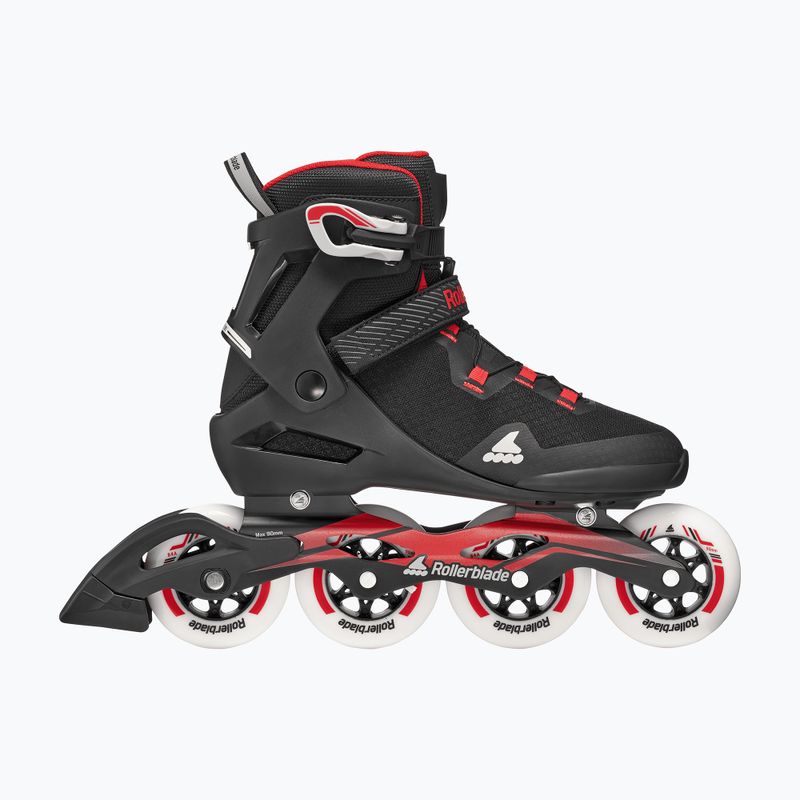 Pattini in linea da uomo Rollerblade Macroblade 90 black/red 2