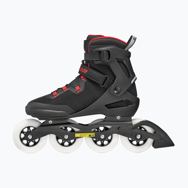 Pattini in linea da uomo Rollerblade Macroblade 90 black/red 3