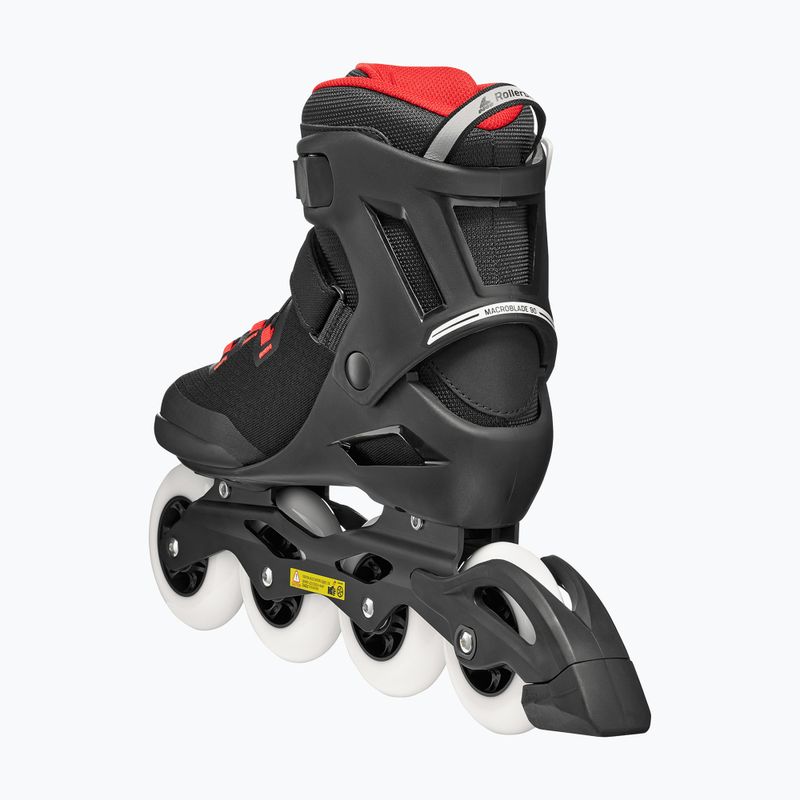 Pattini in linea da uomo Rollerblade Macroblade 90 black/red 5