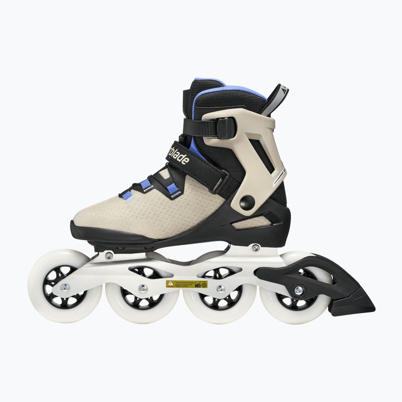 Pattini in linea da donna Rollerblade Macroblade 90 W black/sand/cornflower 3