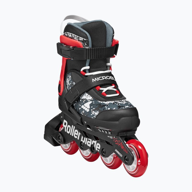 Pattini per bambini Rollerblade Microblade SL Jr black/red 5