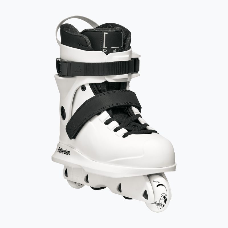Pattini in linea da uomo Rollerblade Blank Canvas white 4