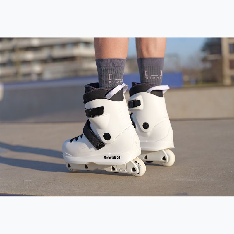 Pattini in linea da uomo Rollerblade Blank Canvas white 9
