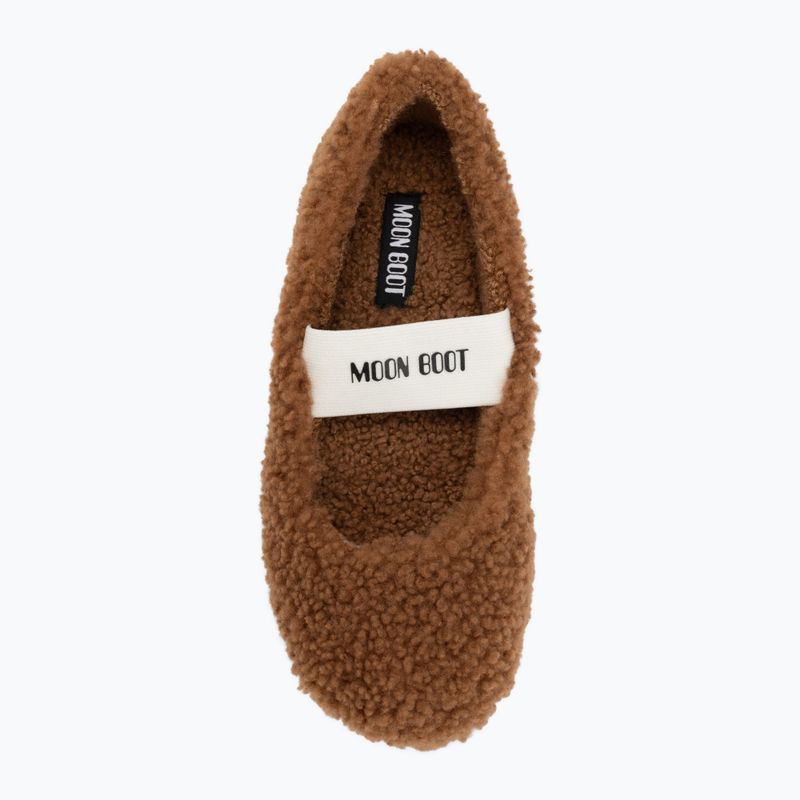 Ballerine da donna Moon Boot Shearling Ballerina cognac 5