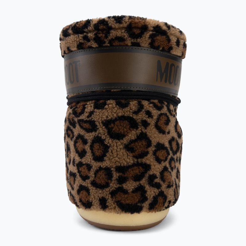 Doposci da donna Moon Boot Icon Low Fleece Leopard cognac/cocoa 6
