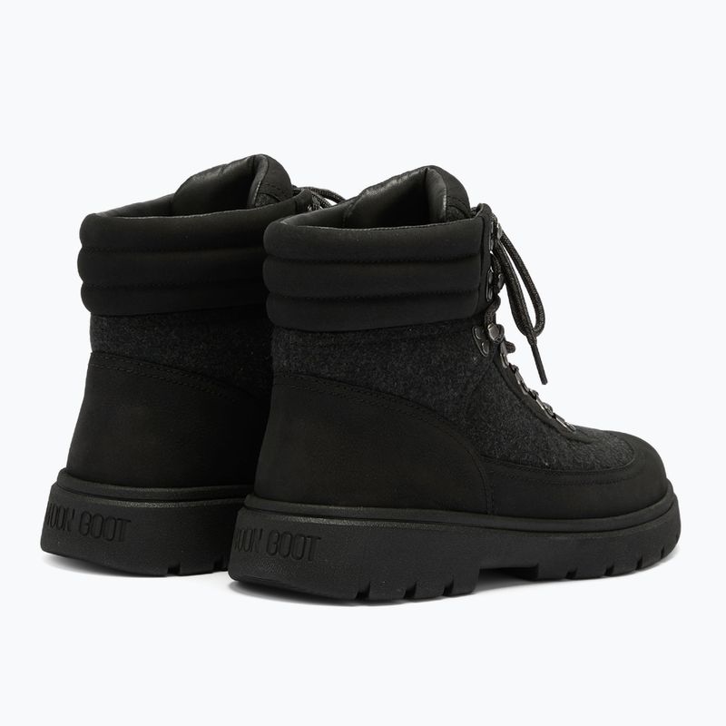 Doposci uomo Moon Boot Combat Boot Felt black 2