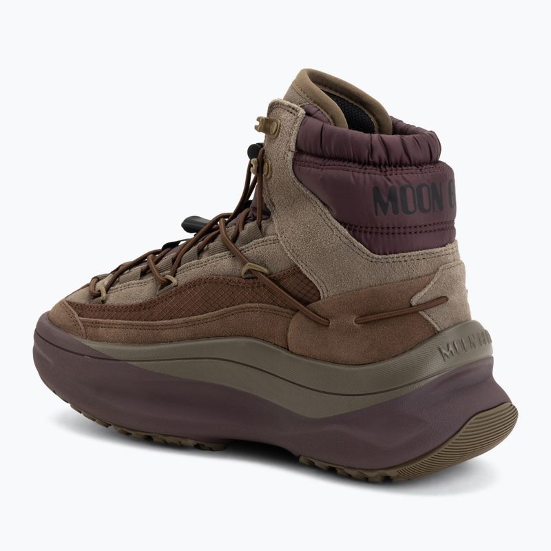Scarpe da donna Moon Boot Moon247 Xlace Mid cargo green/berry brown 3