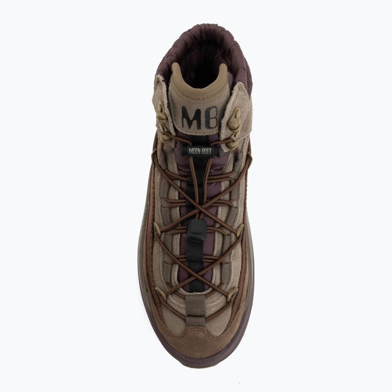 Scarpe da donna Moon Boot Moon247 Xlace Mid cargo green/berry brown 5