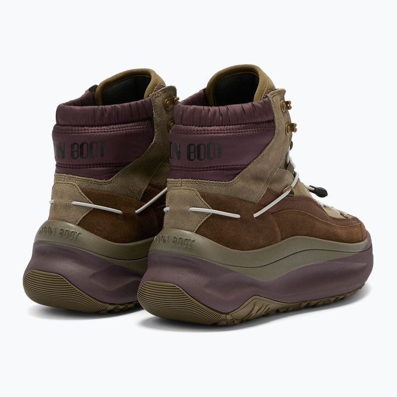 Scarpe da donna Moon Boot Moon247 Xlace Mid cargo green/berry brown 2