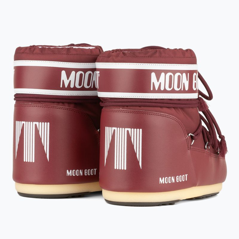 Doposci da donna Moon Boot Icon Low Nylon burgundy 2