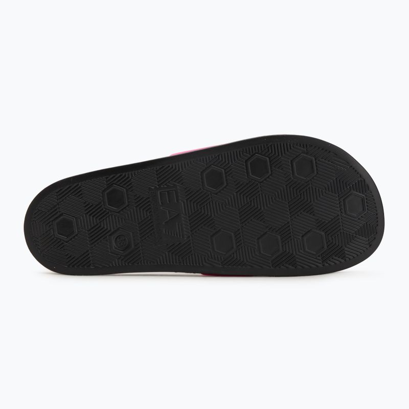 EA7 Emporio Armani Sport acquatici Visibilità infradito rosa fluo / nero 4
