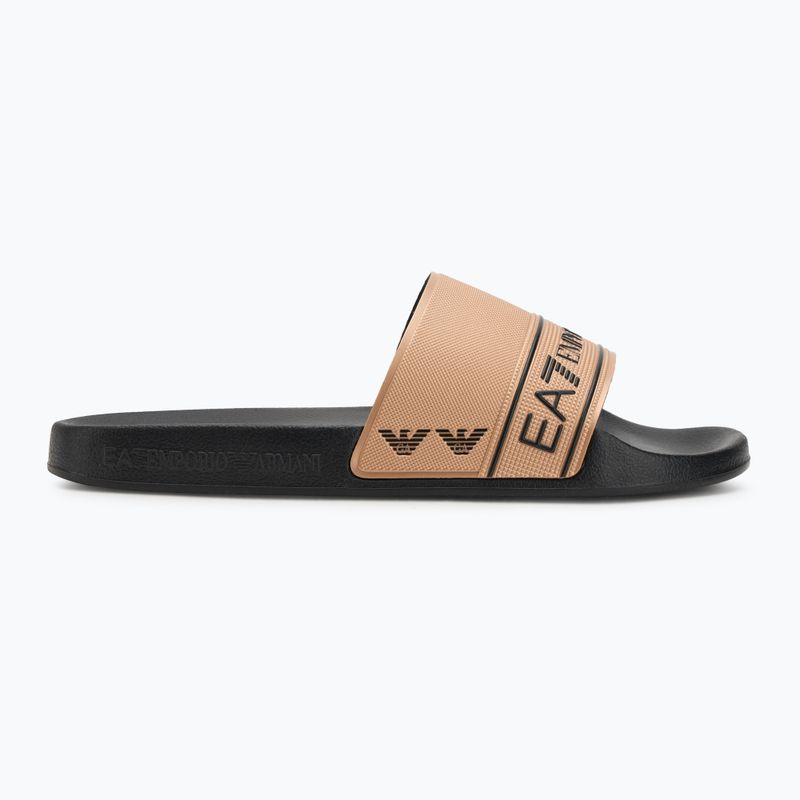 EA7 Emporio ArmaniWater Sports Tape infradito nero / oro 2