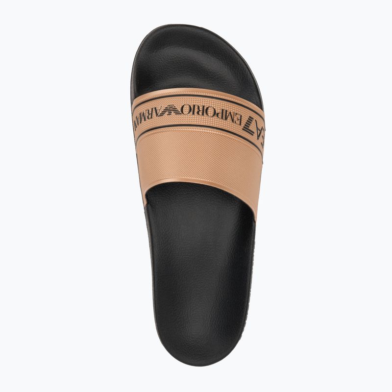 EA7 Emporio ArmaniWater Sports Tape infradito nero / oro 5