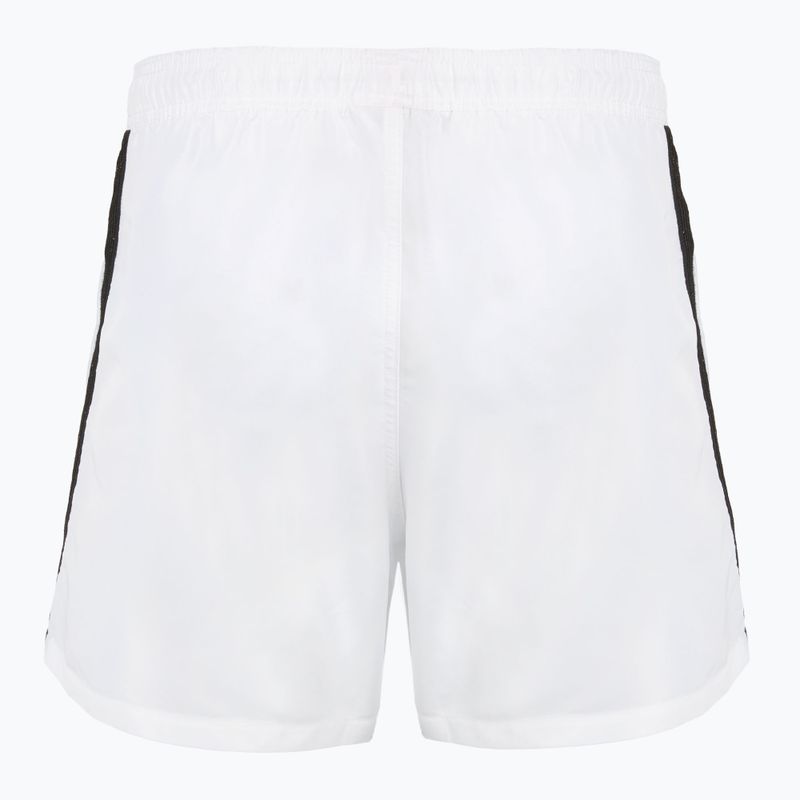 Pantaloncini da bagno EA7 Emporio Armani Gold Label Bianco 2