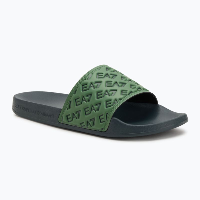 EA7 Emporio Armani Water Sports All Over infradito urban chic / edera inglese