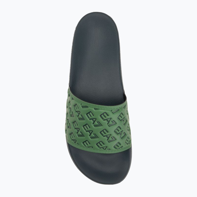 EA7 Emporio Armani Water Sports All Over infradito urban chic / edera inglese 5