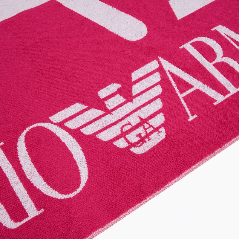 EA7 Emporio Armani Asciugamano Visibility rosa neon 2