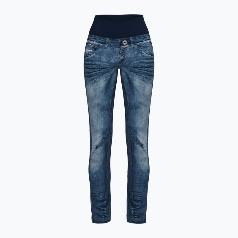Pantaloni da trekking da donna Crazy Wonder Magic stampato jeans leggero
